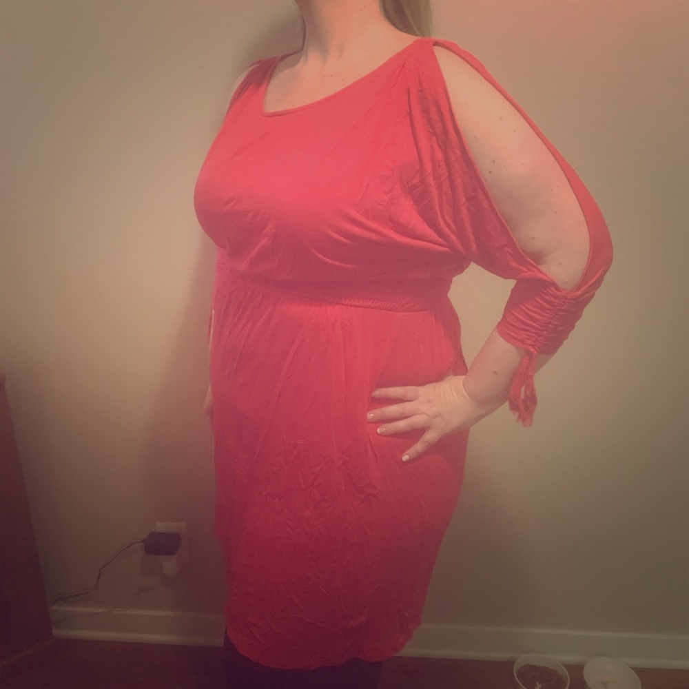 Pink dress